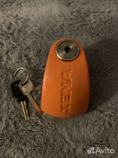 Противоугонный замок для мотоцикла xena