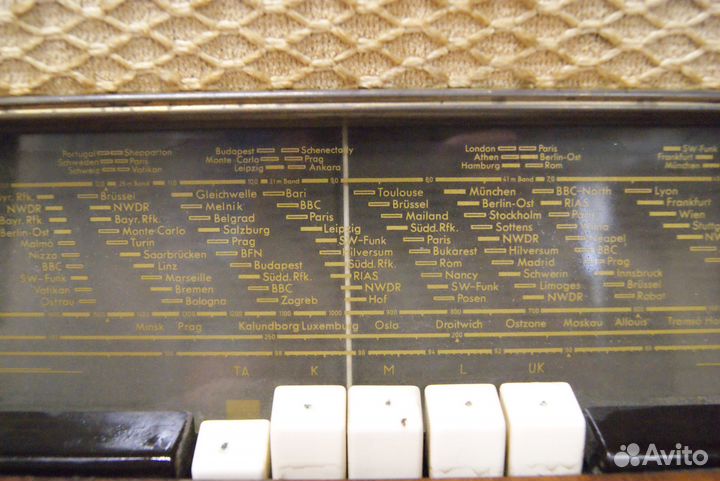 Ламповый приёмник Nordmende 250-9 8