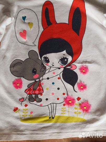 Пакет вещей для девочки р.122- 128