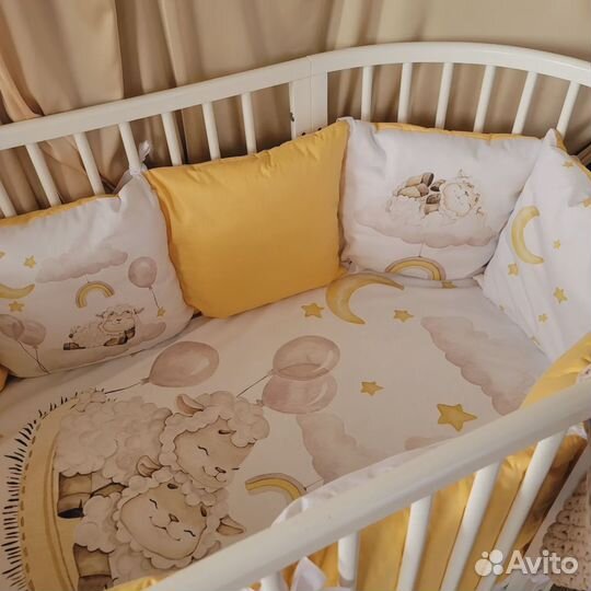 Бортики в кроватку