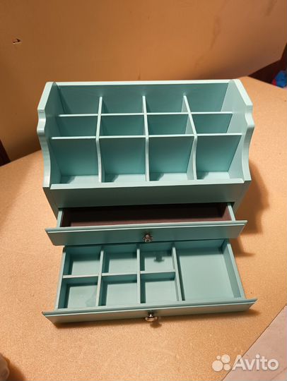 Органайзер для канцелярии деревянный