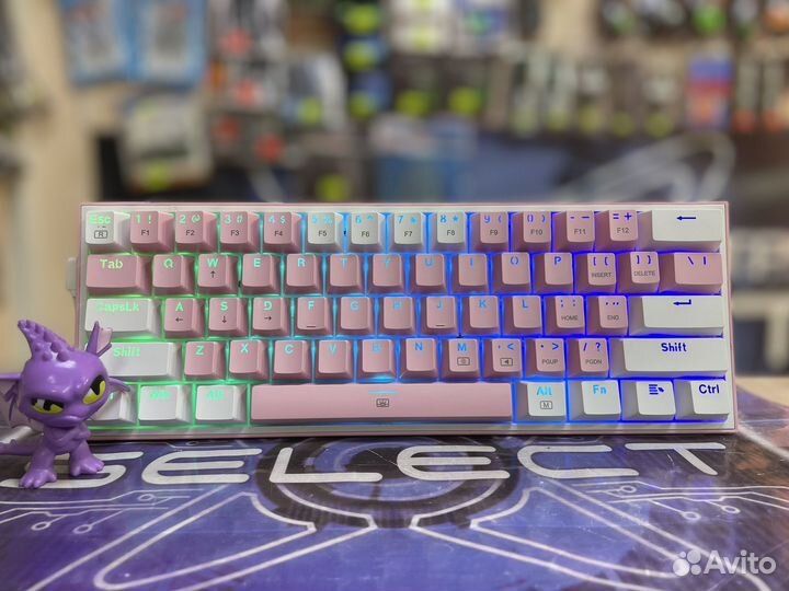 Игровая механическая клавиатура redracon K617-RGB