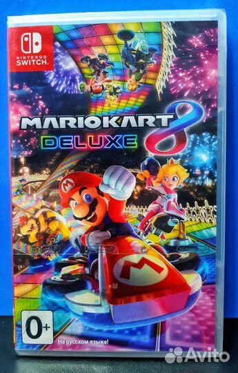 Mario Kart 8 Delux Nintendo Switch New