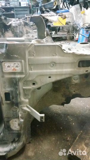 Передний правый порог hyundai solaris 1