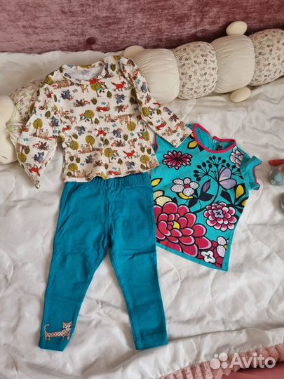 Пакет детских вещей 80-86