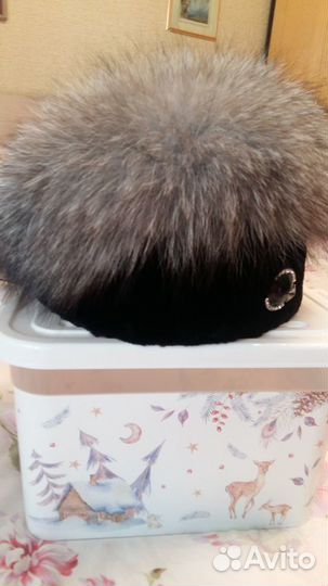 Шапка зимняя женская