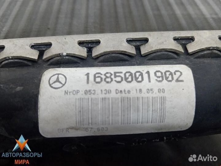 Радиатор (основной) Mercedes-Benz A-Класс W168