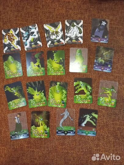 Карточки бен тэн