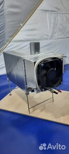 Теплообменник для зимней палатки