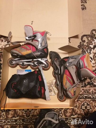 Ролики детские rollerblade плюсЗащита