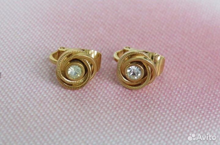 Trifari Клипсы Американский винтаж Маркировка