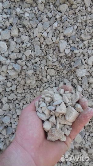 Щебень любой фракции известь бут камень