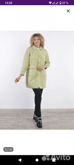 Новое Вязаное пальто р.46-48