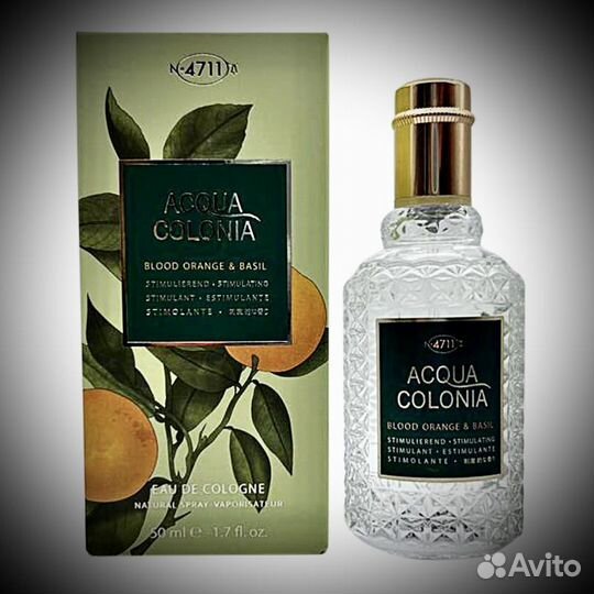 Acqua colonia blood orange & basil