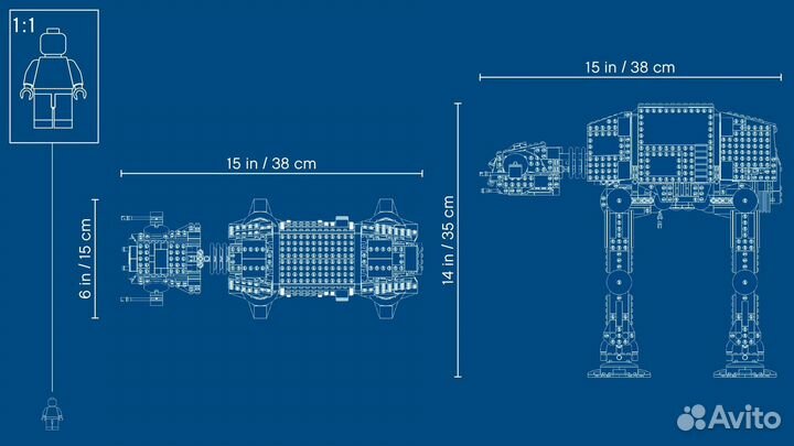 Новый Lego Star Wars 75288 AT-AT