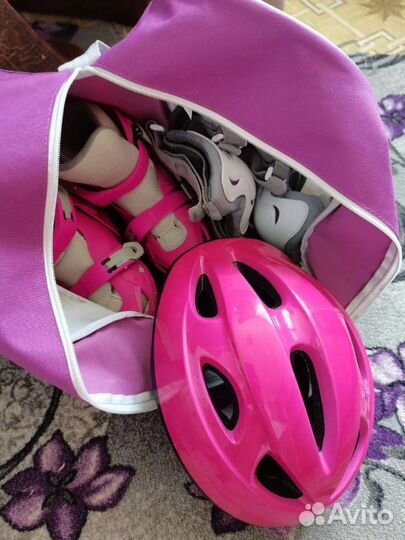 Роликовые коньки детские раздвижные