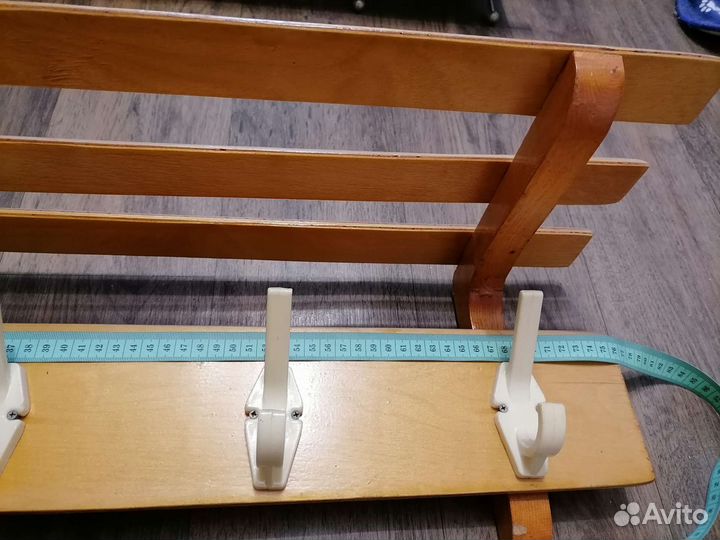 Вешалка настенная деревянная СССР