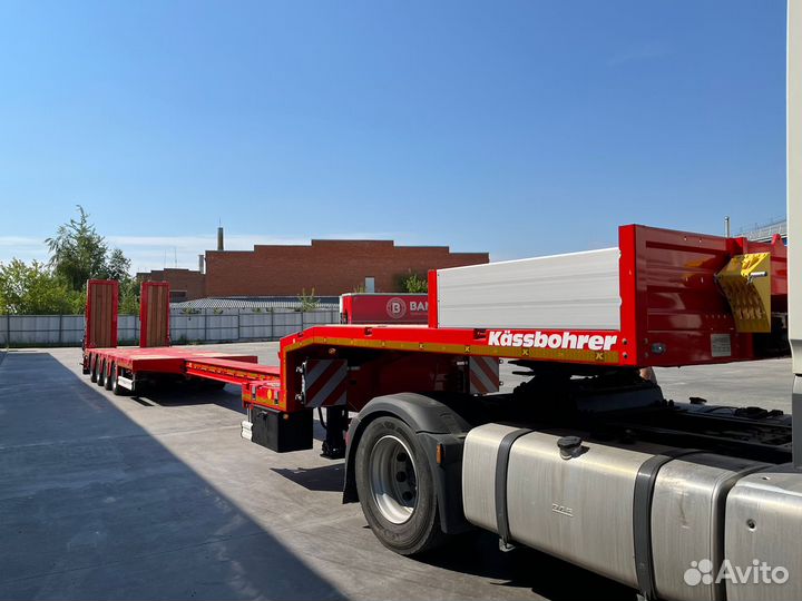 Полуприцеп трал (тяжеловоз) Kassbohrer LB4E, 2023