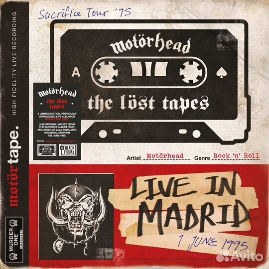 Виниловая пластинка Motorhead - The Lost Tapes Vol