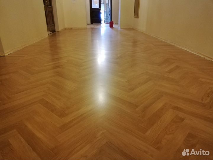 Реставрация паркета. шлифовка пола паркета