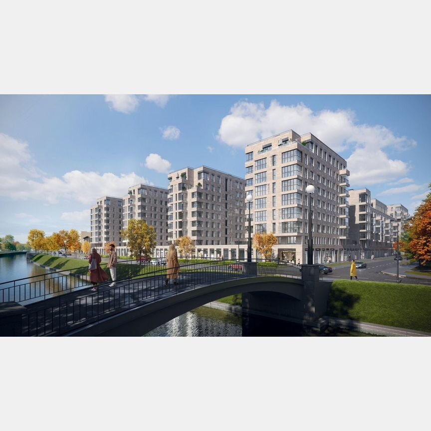 1-к. квартира, 60,2 м², 9/9 эт.