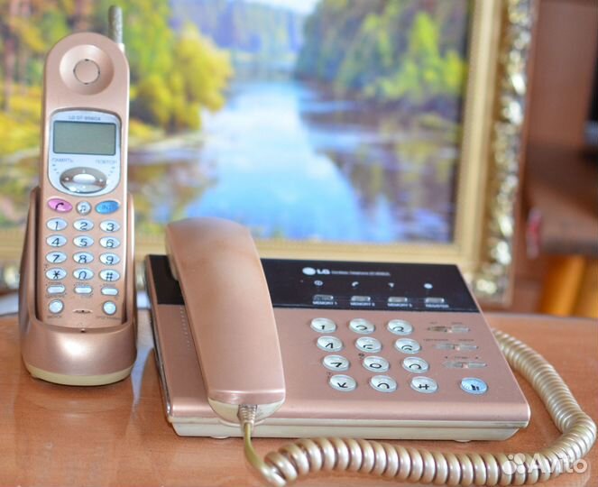 Радио телефон LG-Nortel GT-9560 база и трубка