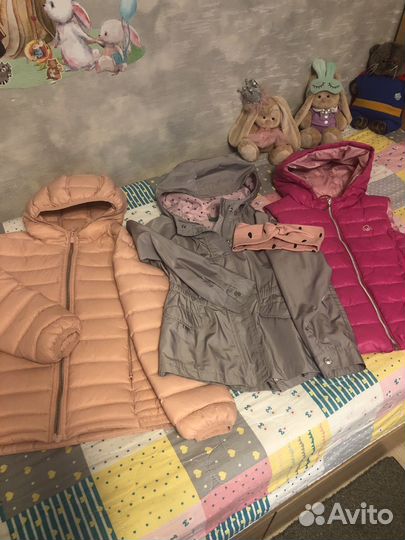 Фирменные вещи пакетом на девочку 134 140