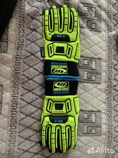 Перчатки зимние противоударные ringers insulated g