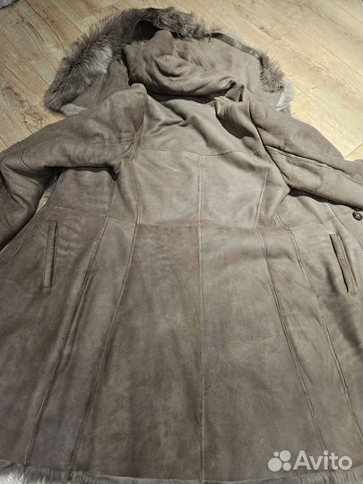 Дубленка натуральная женская 44 46