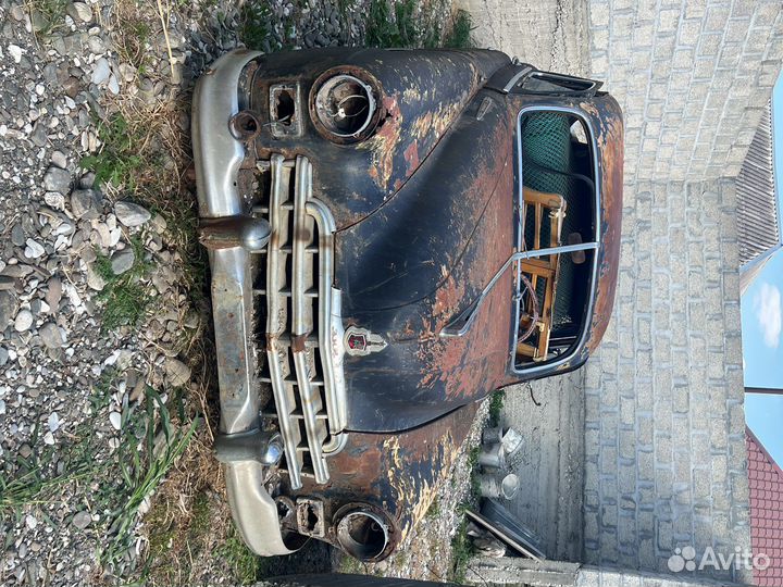 ГАЗ 12 ЗИМ 3.5 МТ, 1955, битый, 255 000 км