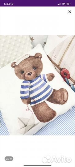 Бортики в детскую кроватку 12 шт