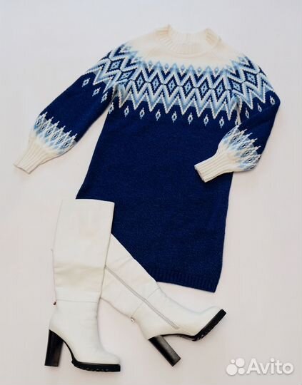 Платье вязаное женское 44 46