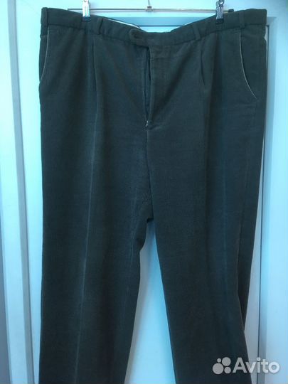 Вельветовые мужские брюки 60-62