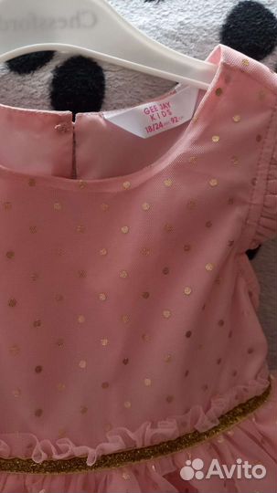 Платье для девочки 86-92