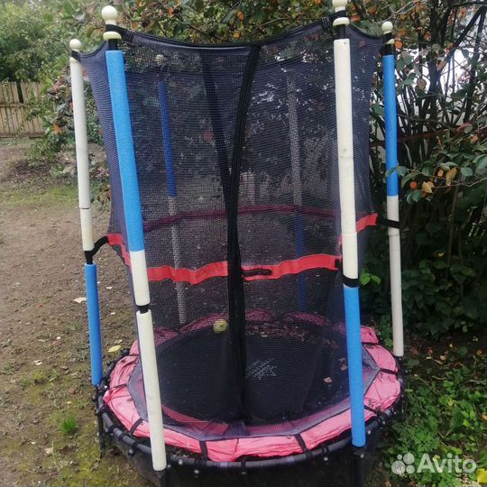 Детский батут с сеткой бу