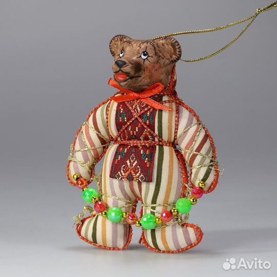 Игрушка новогодняя ручная работа разные