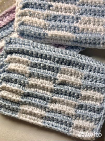 Вязаные кошельки