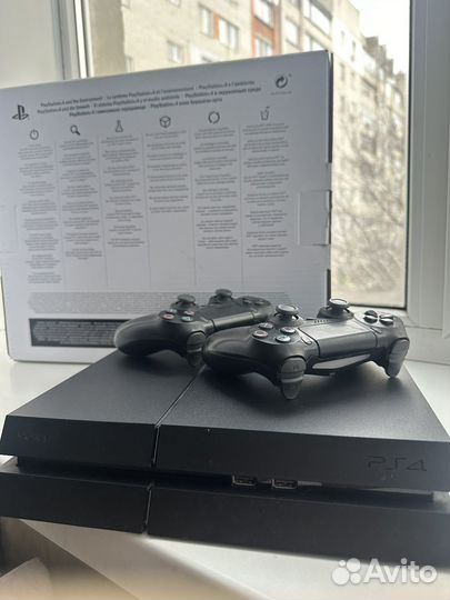 Игровая приставка ps4 slim 1tb