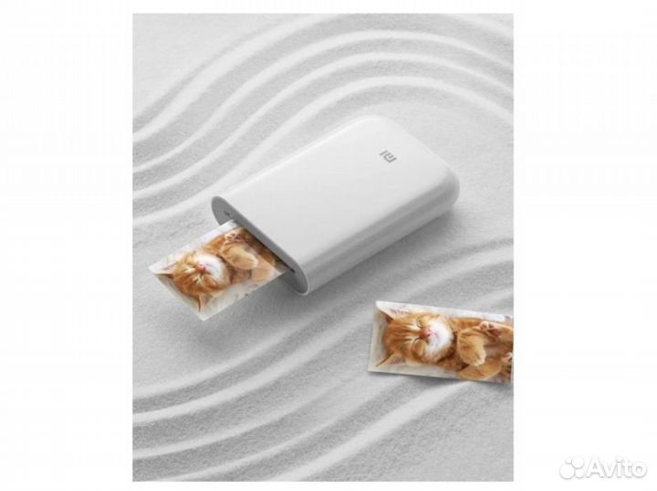 Фотопринтер Xiaomi и комплект бумаги (50 л )