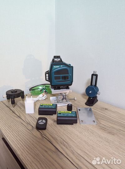 Лазерный уровень makita 16 лучей. 360 градусов