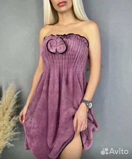 Халат банный женский