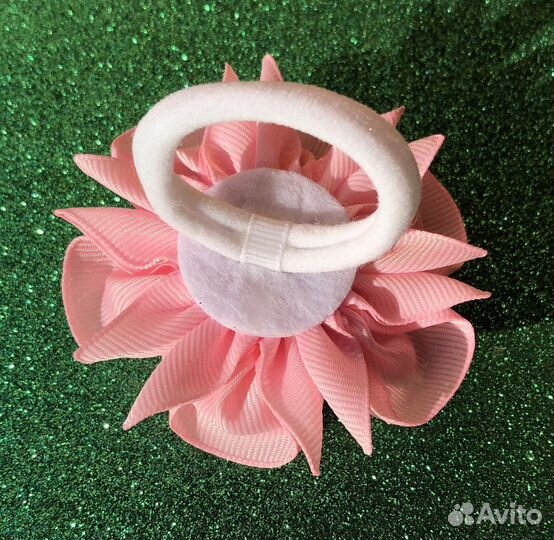 Резинка для волос ручной работы «Цветок»