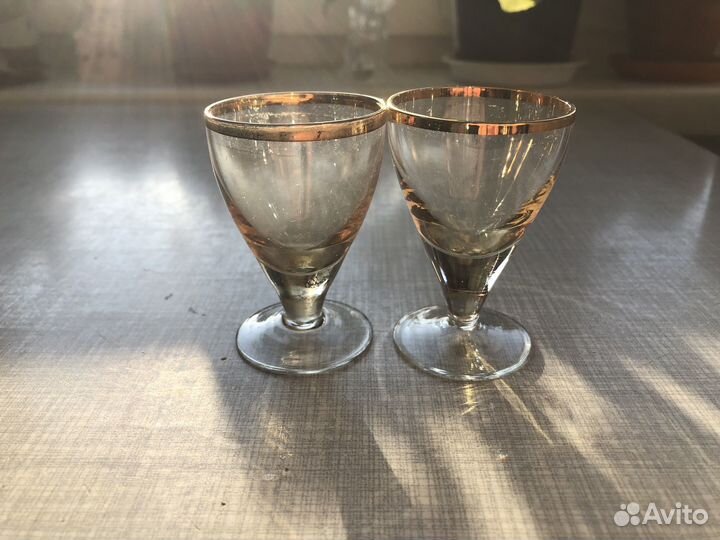 Стопки, фужеры, тарелки, рюмки СССР, Россия