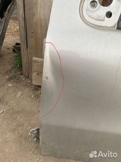 Дверь передняя левая fiat albea