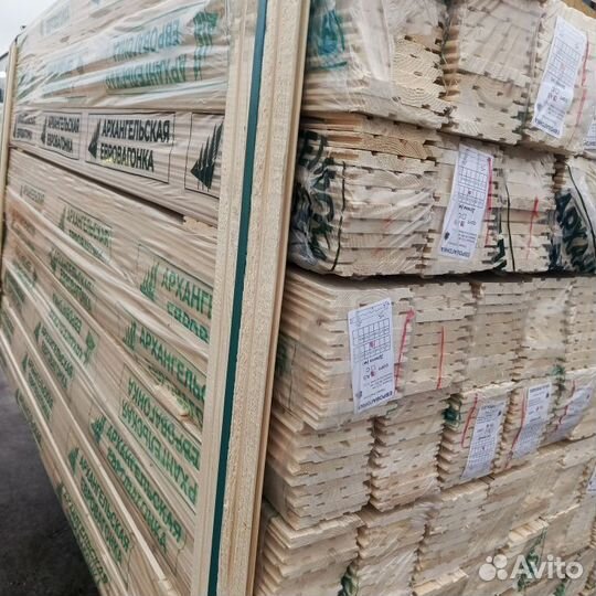 Евровагонка Хвоя 12,5*96*2,0м сорт ав