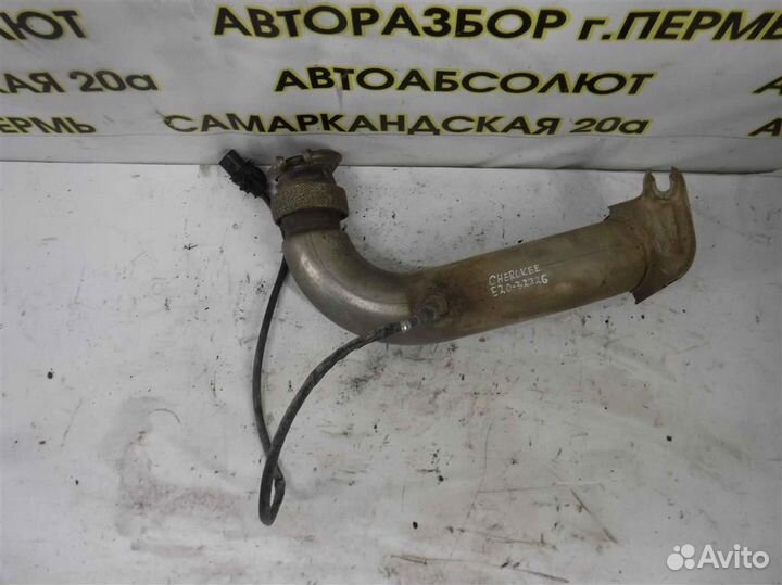 Приемная труба глушителя Jeep Grand Cherokee (WK2
