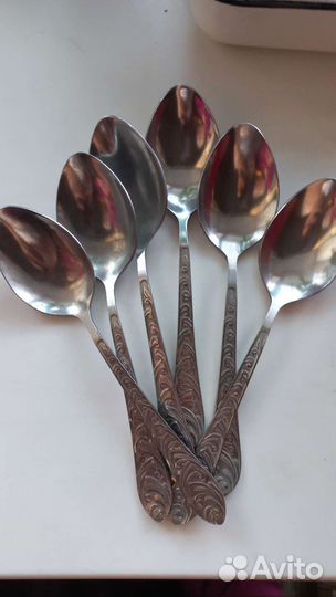 Ложки, вилки, ножи времен СССР