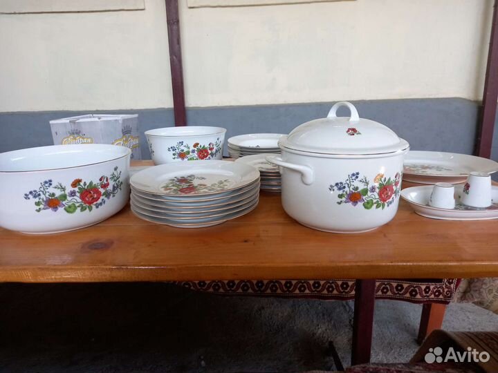 Сервиз столовый jlmenau GDR