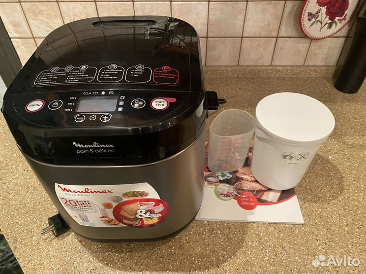 Хлебопечка moulinex pain&delices