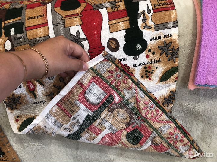 Кухонные полотенца вафельные новые